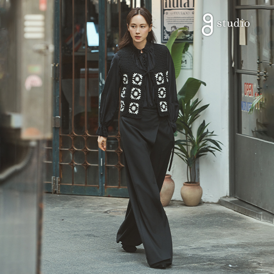 25FW 울혼방 스커트 팬츠 3