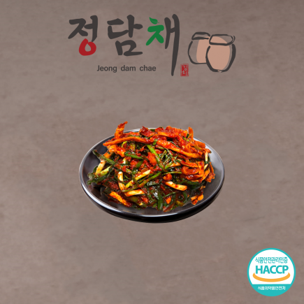 정담채 파김치무말랭이 2kg