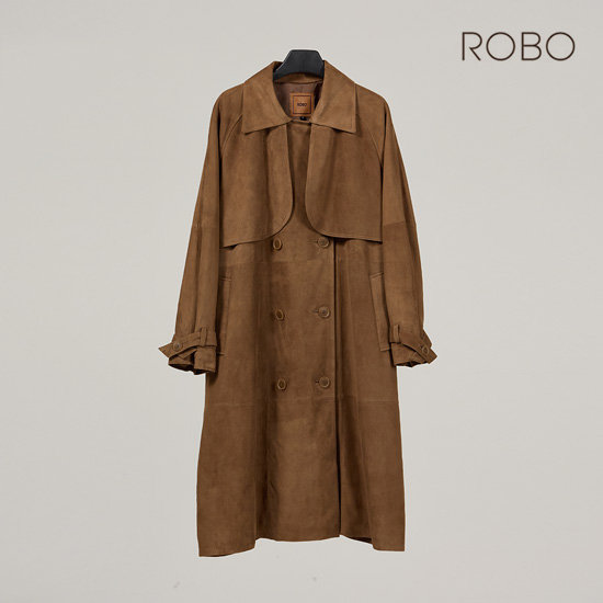 로보 25FW 더블플랩 롱 트렌치코트 1종 4
