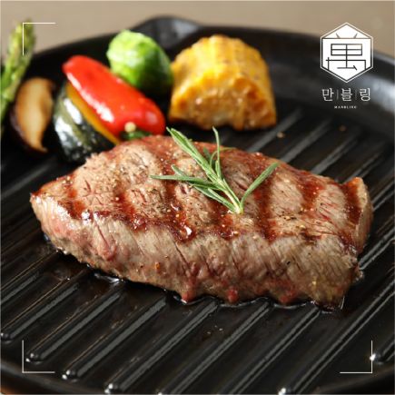 [eTV]만블링 한우 1++ 스테이크 150g X 5팩					 3