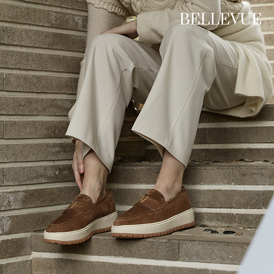 [BELLEVUE]벨뷰 로마 천연 양털 로퍼 4