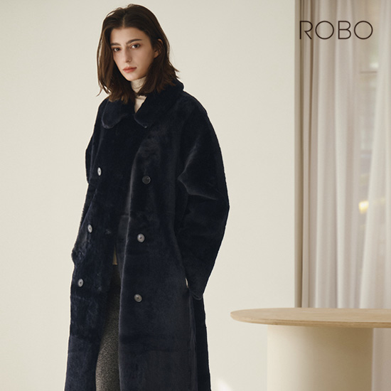 25FW 프리미엄 라콘 더블 카라 롱 무스탕 3