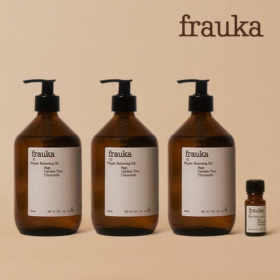 [삼성카드5%할인][방송중] 프라우카 앰플 오일 500ml 3병+ 오일 10ml +전용펌프3개 (아쇼라 특별구성) 