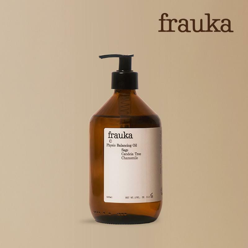 [삼성카드5%할인][입문] 프라우카 앰플 오일 500ml 1병+ 전용펌프 1개 