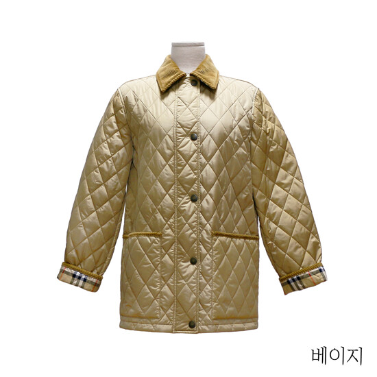 {버버리} 카라 하프 퀼팅재킷 2