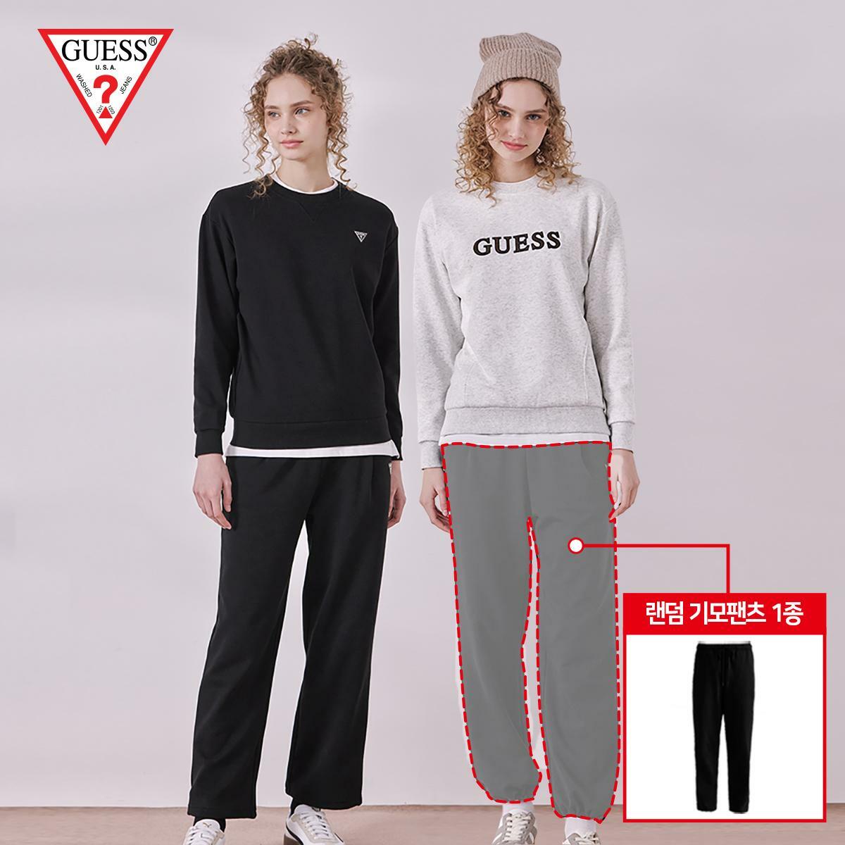 게스(GUESS) 블랙에디션 기모 셋업 4종(여성)