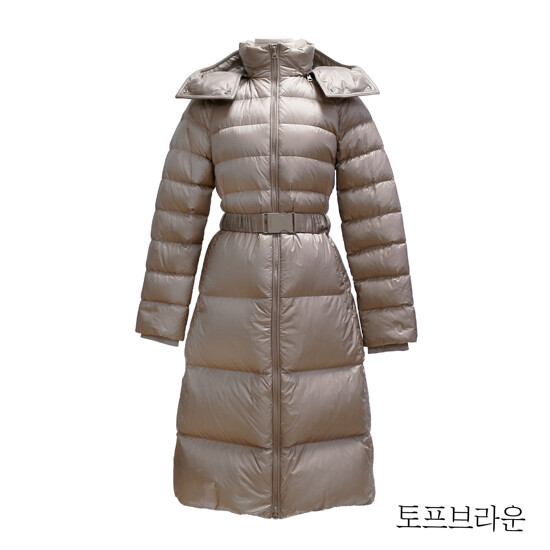 버버리 후드 푸퍼 롱 다운 패딩 2