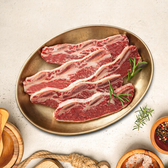 [샘해밍턴]호주산 LA갈비원육 4kg(2kg + 2kg) 4