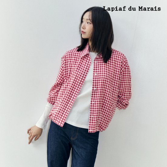 라삐아프 26SS 코튼 라운드넥 리브드 풀오버 4종 3