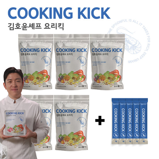 [흑백요리사] 김호윤셰프의 요리킥 4g×22포 * 5세트  총 110포 + 무료체험 5포, 총 115포