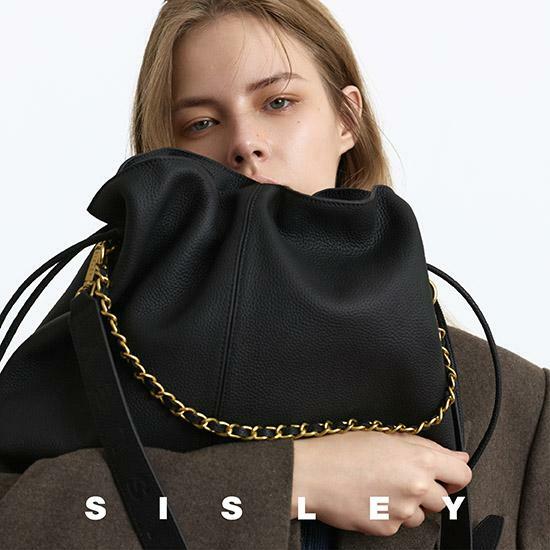 [삼성카드5%할인][새해초특가]SISLEY 시슬리 천연가죽 체인 토트백 3종( 토트백,서브백,숄더스트랩 ) 2