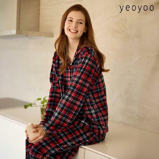 [삼성카드5%할인]여유(yeoyoo) 울트라극세사 파자마 2세트(여성) 3