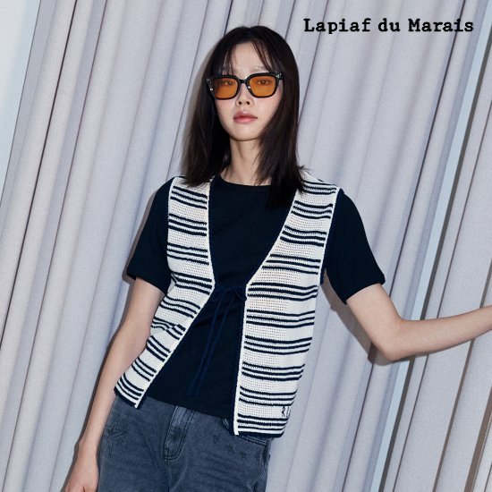 라삐아프 26SS 코튼 라운드넥 리브드 반팔 티셔츠 4종 [런칭 가격 79,900원] 2
