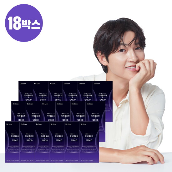★방송에서만![12+6박스] 닥터린 파비플로라X알파CD 18박스(1박스:20gX14포)