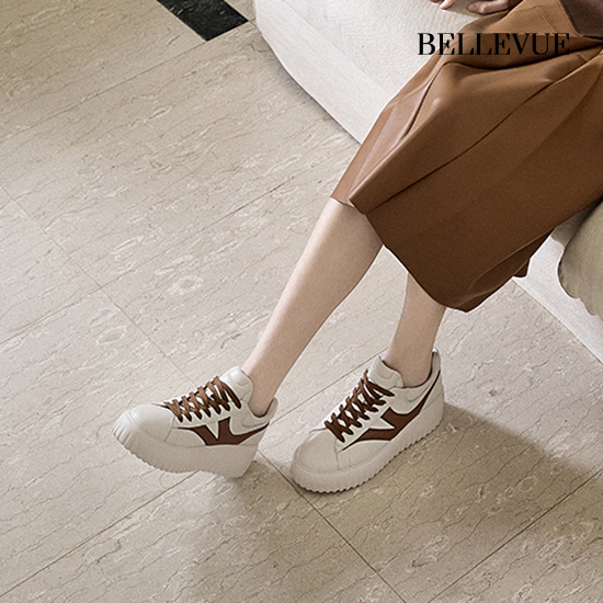 [BELLEVUE]벨뷰 이태리 레더 베네 스니커즈 2