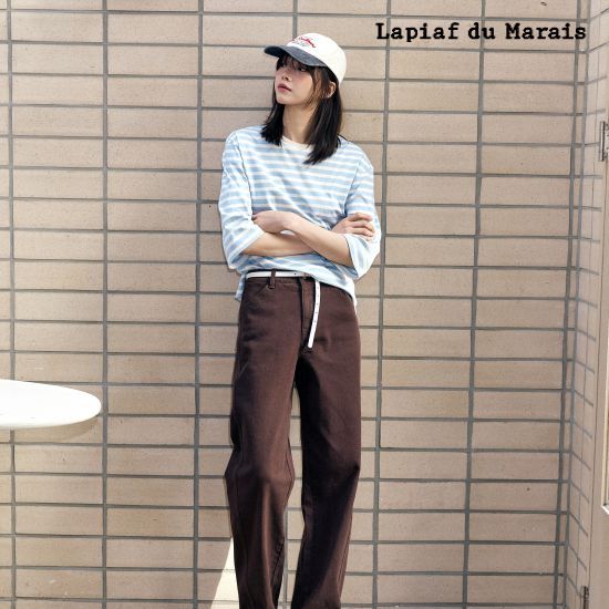 라삐아프 26SS 커브드 컬러 배럴데님 1종 [런칭 가격 59,900원]