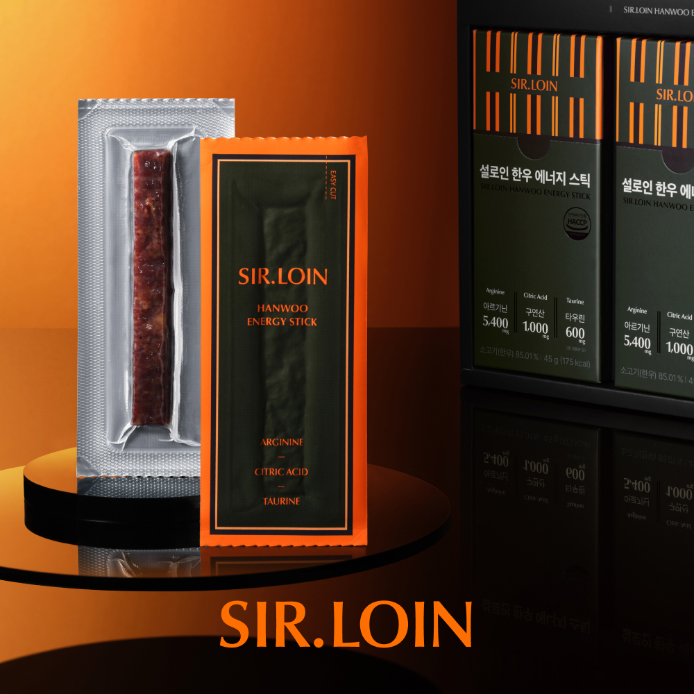 설로인 한우 에너지 스틱 45g X 3박스 1세트/ 한우육포 2
