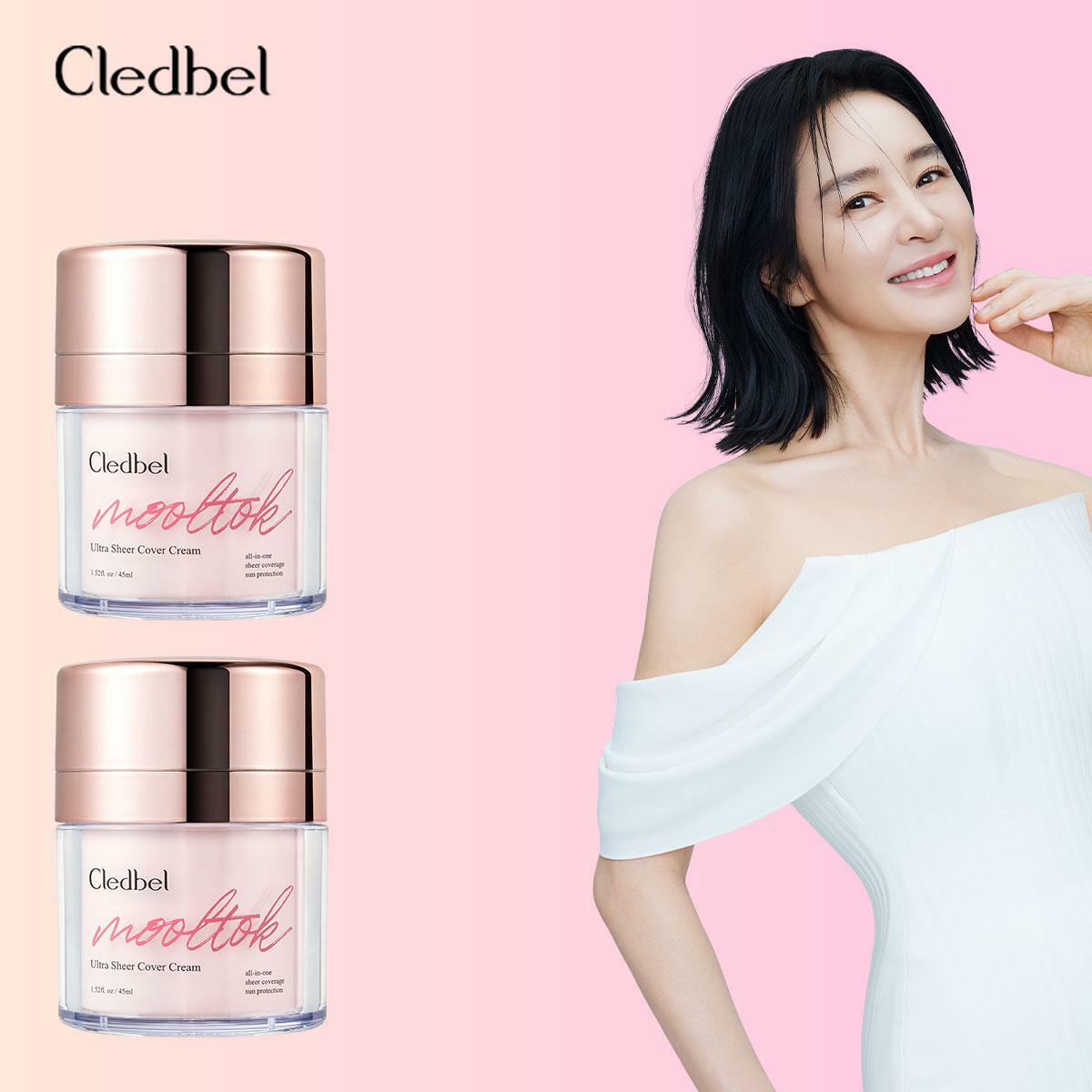 [롯데카드5%할인]끌레드벨 (시즌4)물톡 톡톡울트라 쉬어 커버 크림(1+1)