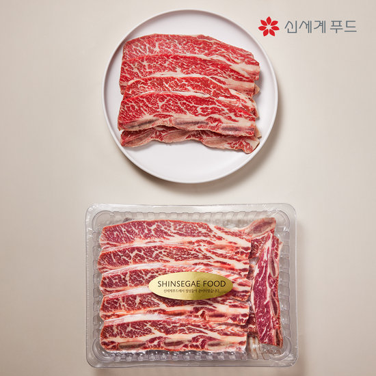 신세계푸드 LA갈비 꽃갈비 총4kg (1kg 4팩) 4
