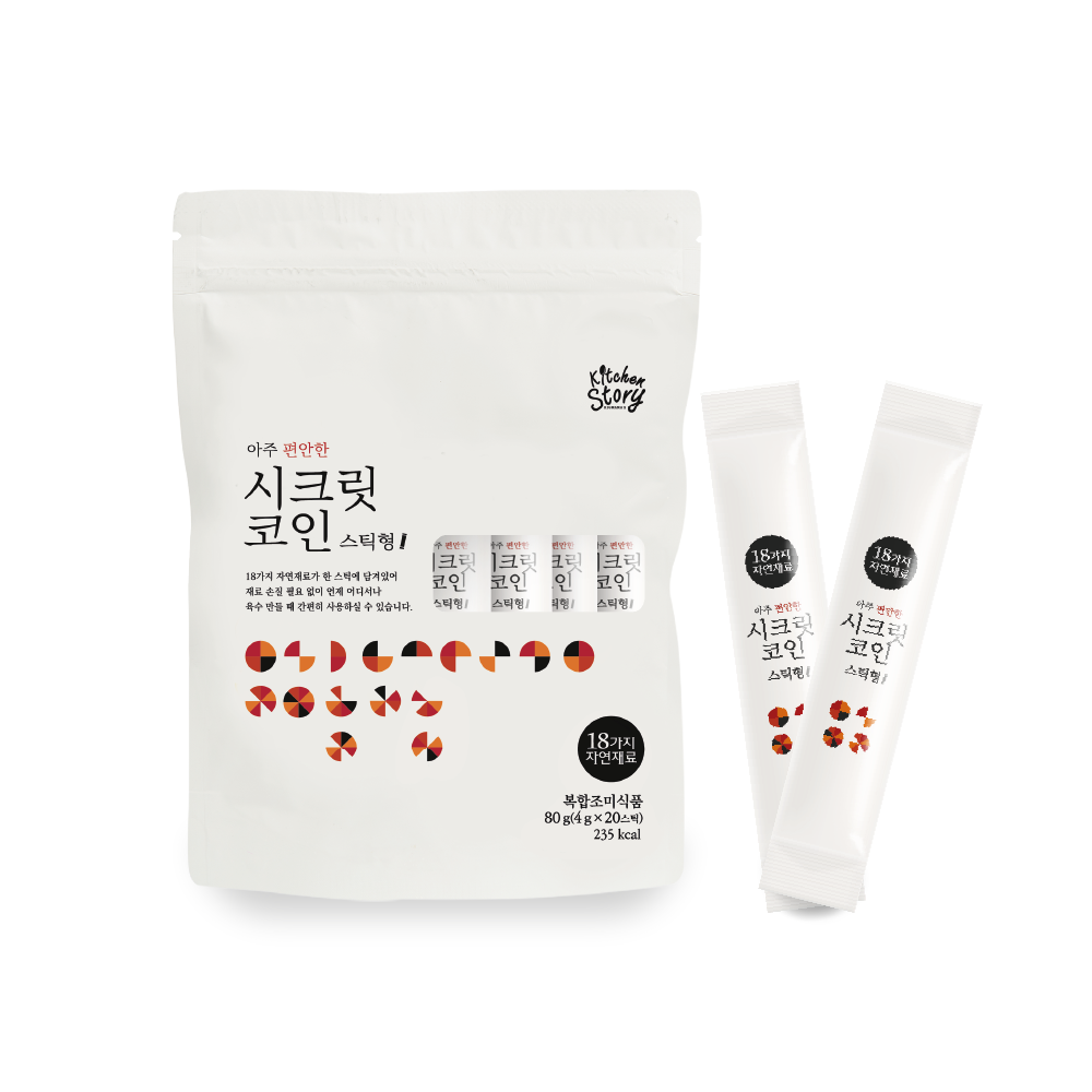 이혜정의 시크릿코인 205개(편안한맛 6팩+5알+개운한맛2+편안한 4