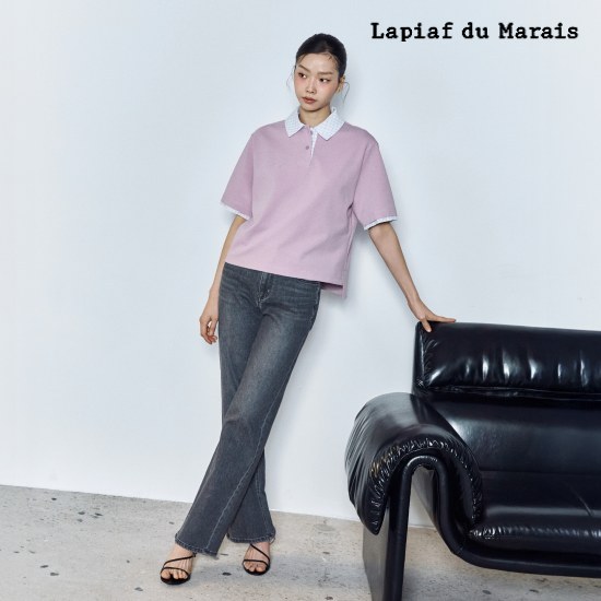 라삐아프 26SS 핀워시드 스트레이트 데님 1종(벨트포함)[런칭 가격 69,900원] 4