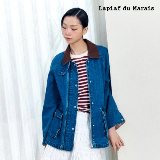 라삐아프 26SS 데님 워크자켓 1종[런칭 가격 109,000원] 4