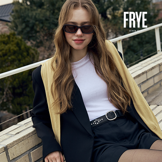 [FRYE]이태리 레더 스터드 벨트 2