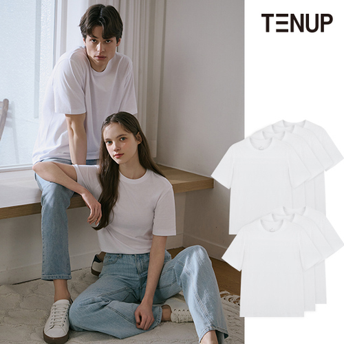 [텐업] UNISEX 오가닉 면 튜블러 티셔츠 7종