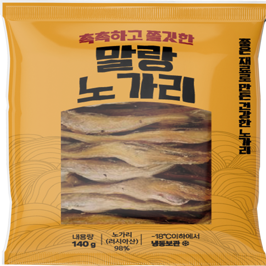 말랑노가리 70미(140g X 7팩 / 팩당 10미) 2