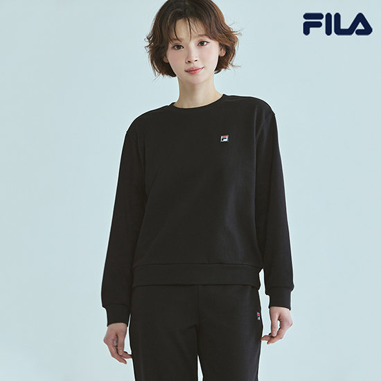 [런칭]26SS 여성 FILA 코튼테리셋업 상하의 4종(라벤더,블랙) 3