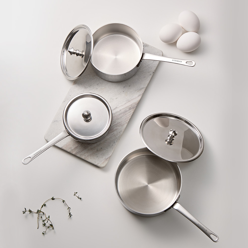 [CJ특별가] 미니티 소스팬(12cm) 통5중 316Ti 편수 스텐 냄비 소스팬 12cm 2