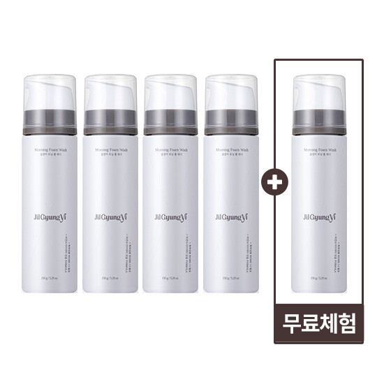 ★방송에서만 무료체험★ 질경이 모닝폼워시 150g x 5통