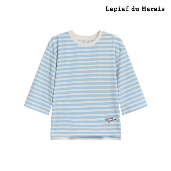 라삐아프 26SS 콤드코튼 스트라이프 티셔츠 3종 [런칭 가격 79,900원] 4