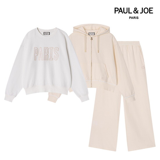 ○[최초가 99,000원] 26SS 에센셜 셋업 3종(맨투맨+집업+팬츠) 3