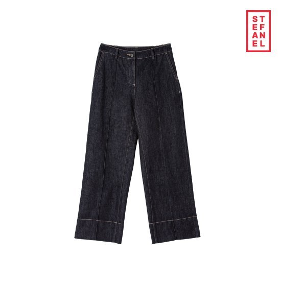 스테파넬 26SS 스티치 데님 팬츠[런칭 가격69,900원] 4