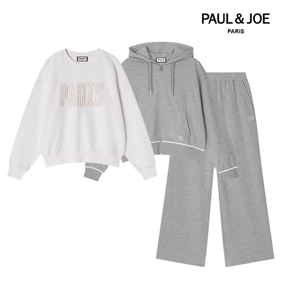 ○[최초가 99,000원] 26SS 에센셜 셋업 3종(맨투맨+집업+팬츠) 2