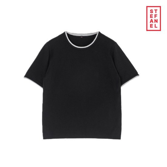스테파넬 레이어드 반팔니트 3종[런칭 가격89,900원] 4