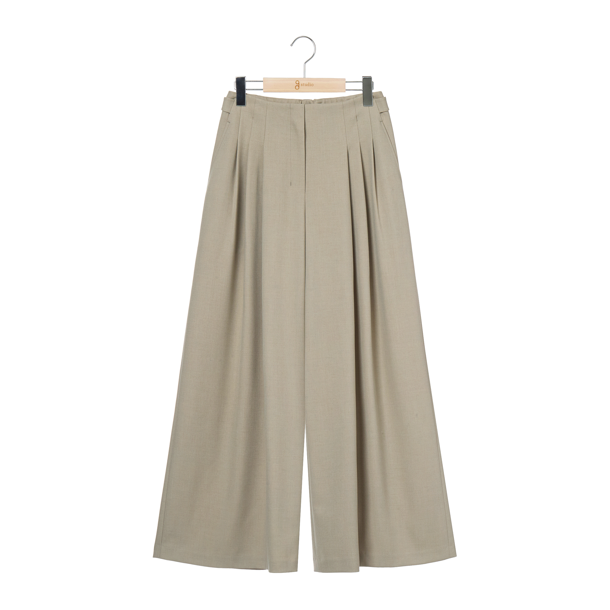 26SS 울블렌드 와이드 팬츠 4