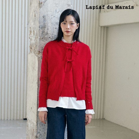 라삐아프 리본가디건+베스트 2종 [런칭 가격 79,900원] 2