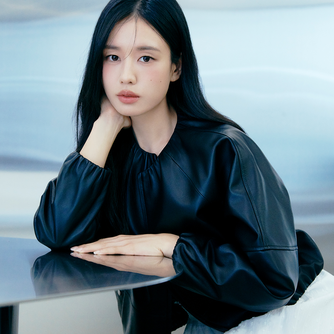 [최초가219,000] 26SS 유럽산 램스킨 셔링 자켓 2