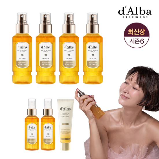 [dAlba] 최신상 엑소 화이트트러플 세럼6통+콜라겐 엑소크림
