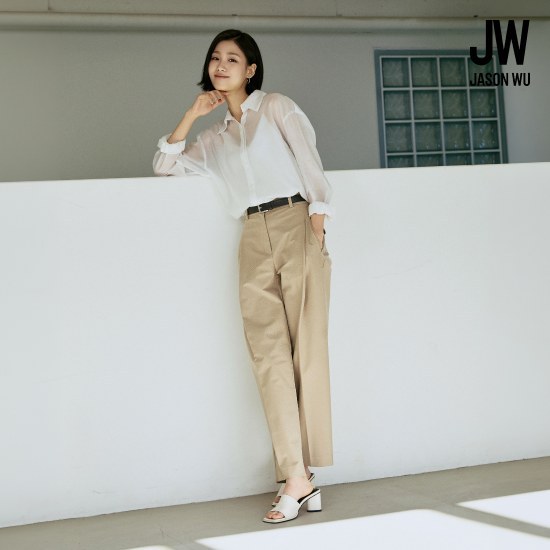 제이슨우 26SS Devin 쿨 코튼 저지 치노 턱팬츠 (4 COLORS) [런칭 가격 69,900원] 3