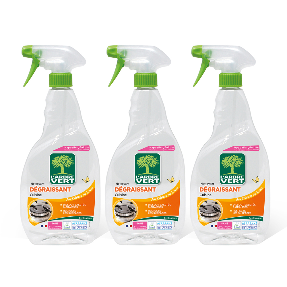 주방 청소(기름때 제거) 스프레이 740ml 3통
