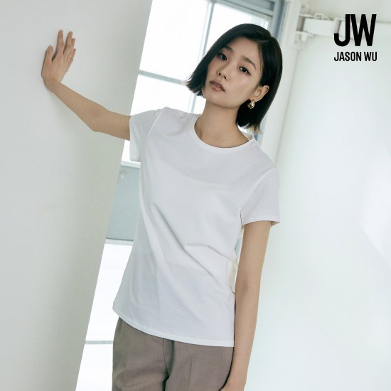 제이슨우 26SS Bette 스트레치 코튼 레이어 티셔츠 5종 (여성티셔츠) [런칭 가격 69,900원] 3