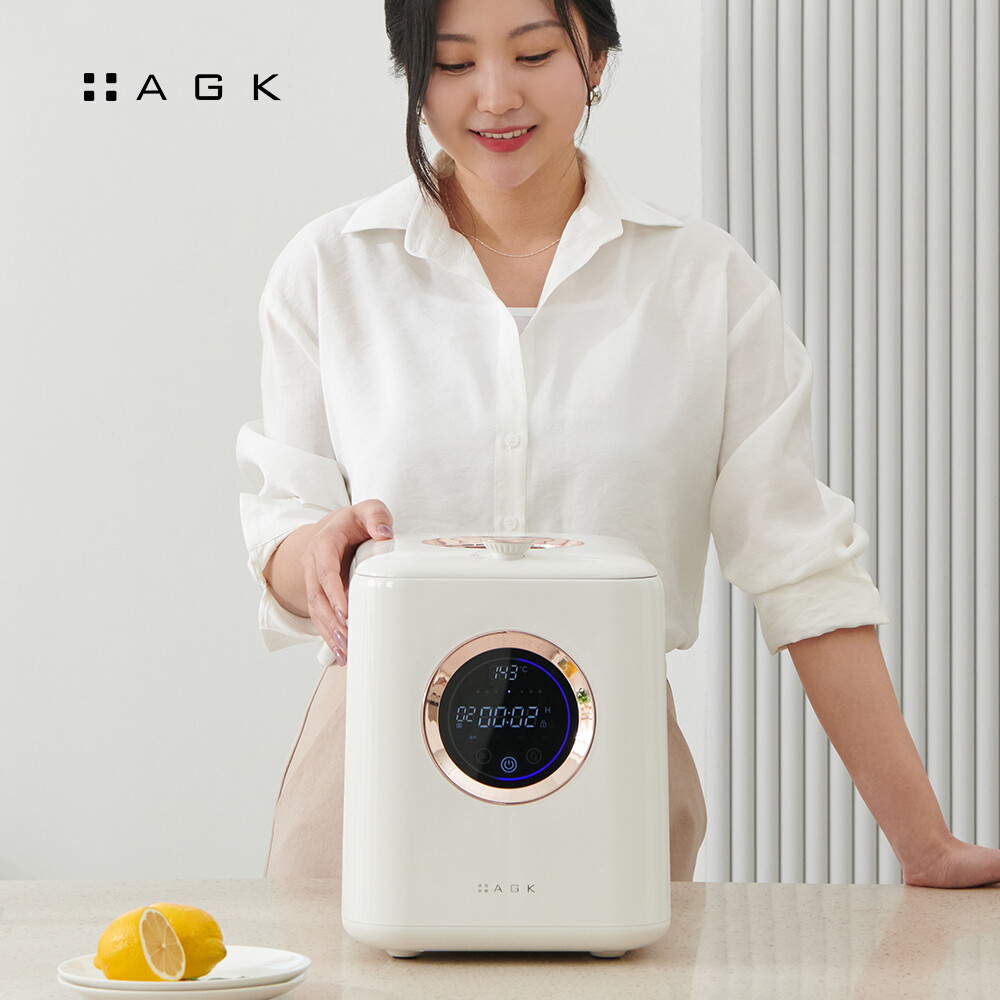 (최저가, 정상가 599,000원) AGK 까루 음식물처리기 AKD-FW3(블랙, 화이트, 레드 색상선택) 4