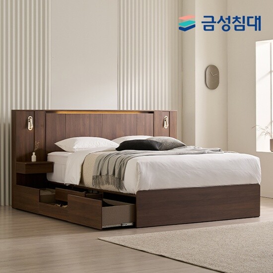 [방송구성]루미에르 LED 호텔형 수납침대 풀패키지 (라지킹/LK) 3