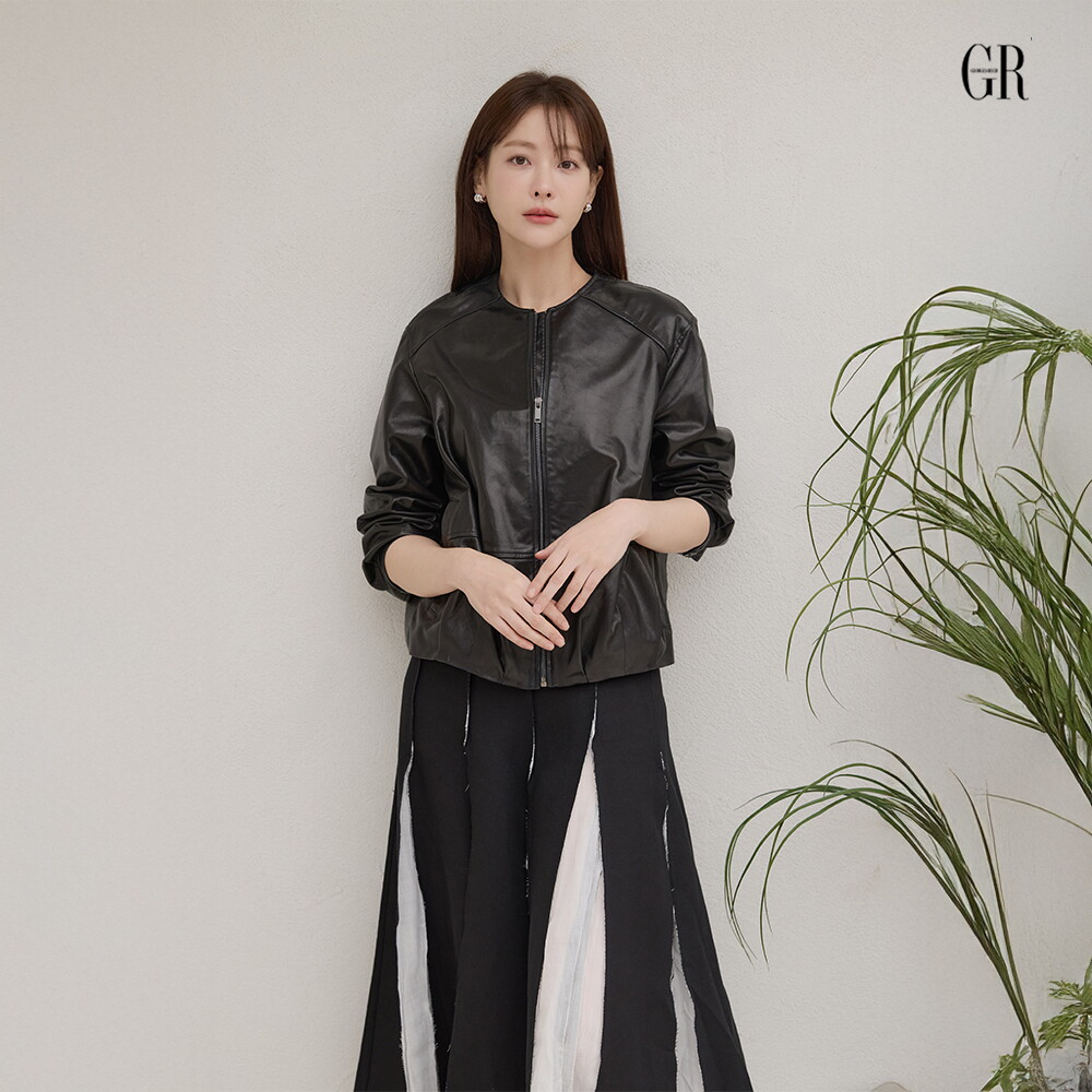 26SS 이태리 램스킨 블루종 자켓 2
