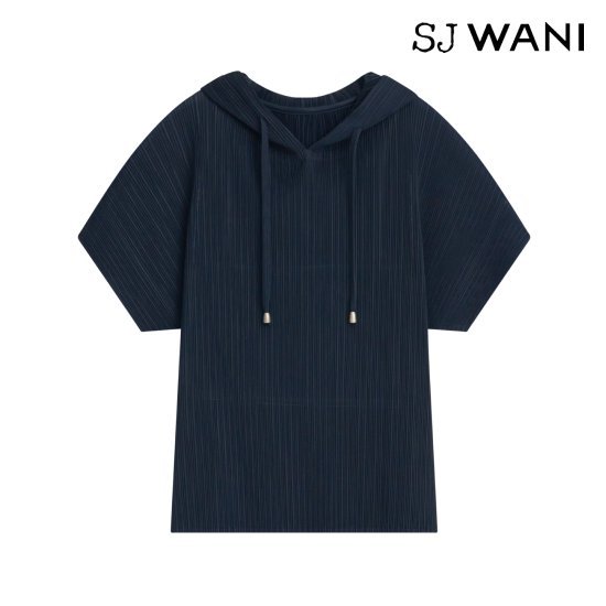 SJ와니 26SS 스트레치 플리츠 후드탑 1종 [런칭 가격 89,900원] 4
