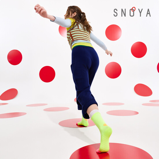 [SNOYA]스노야  26SS 베리믹스 팝 컬러 레이어드 양말 3