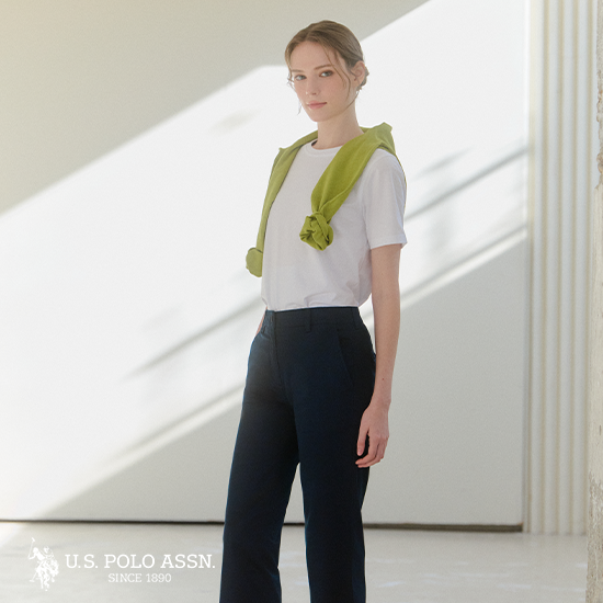[가격인하] [U.S POLO ASSN.] 26SS 프레시 코튼팬츠 2종 여성 3